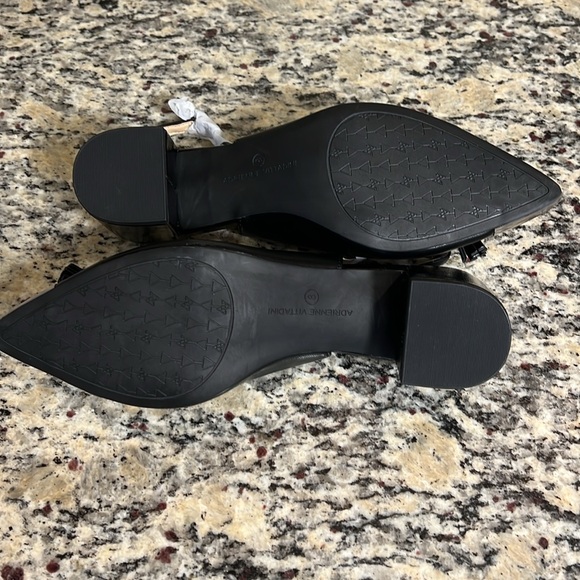 Adrienne Vittadini Chrome Toe Slingback Shoes - Picture 9 of 10